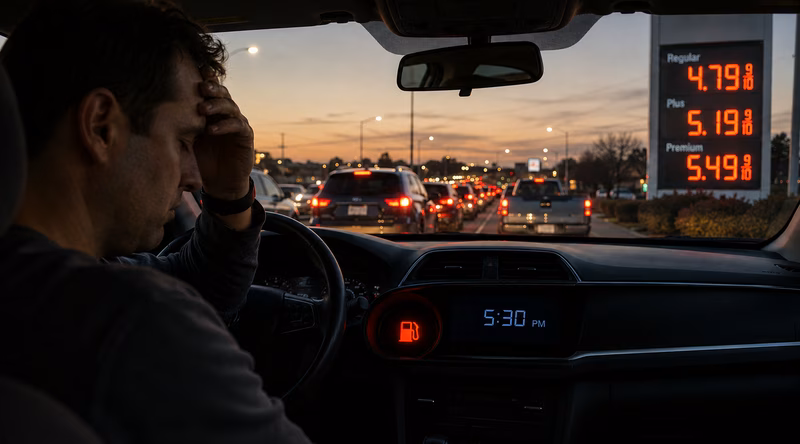 Staring at the Red Light